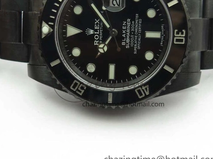 MiroTime 0426 Submariner Blaken W Date 904L PVD V6F 1:1 Best Edition A WrinkleFree 2879
